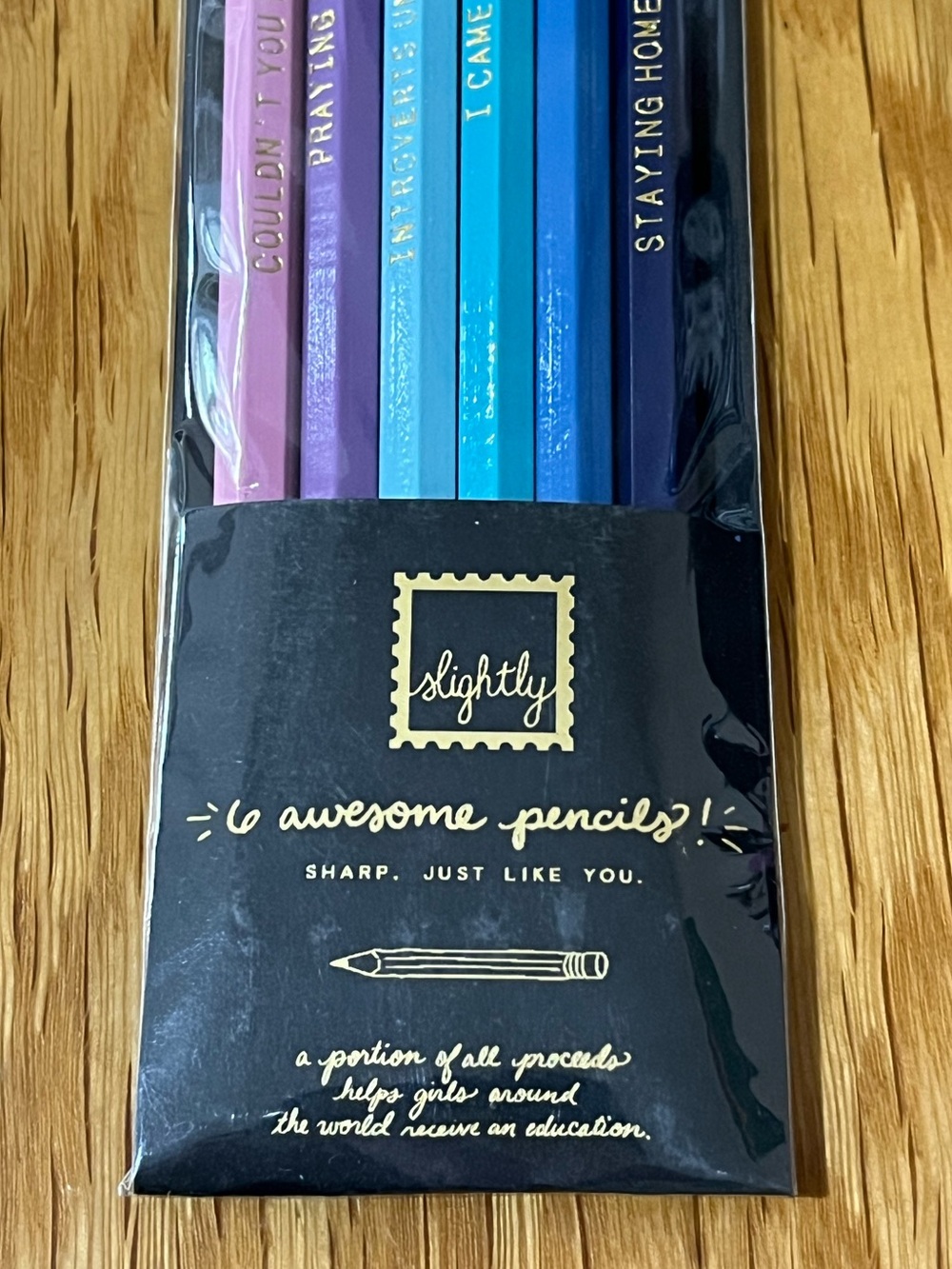 NEW Introvert Themed Pencils - Picture 3 of 3